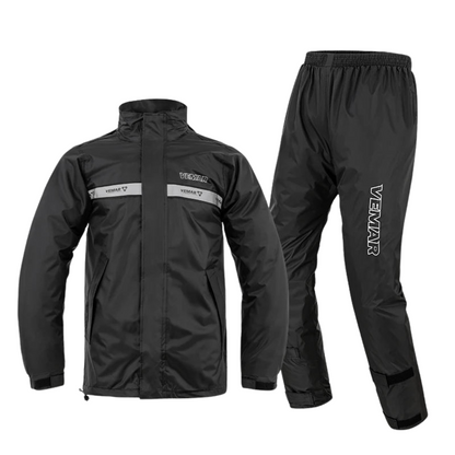 Waterdicht Motorpak Unisex Regenjas met Kap