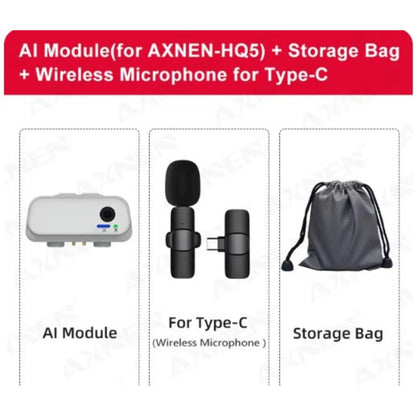 Microfoon voor Video's, HQ5 USB Microfoon met Hoge Kwaliteit Geluid