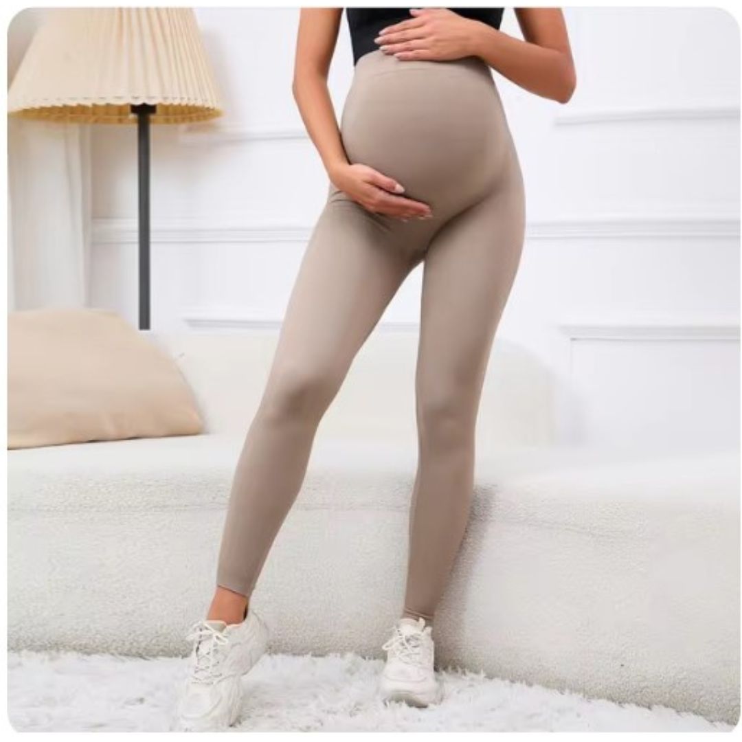 Comfortabele Bump Legging voor Zwangere Dames