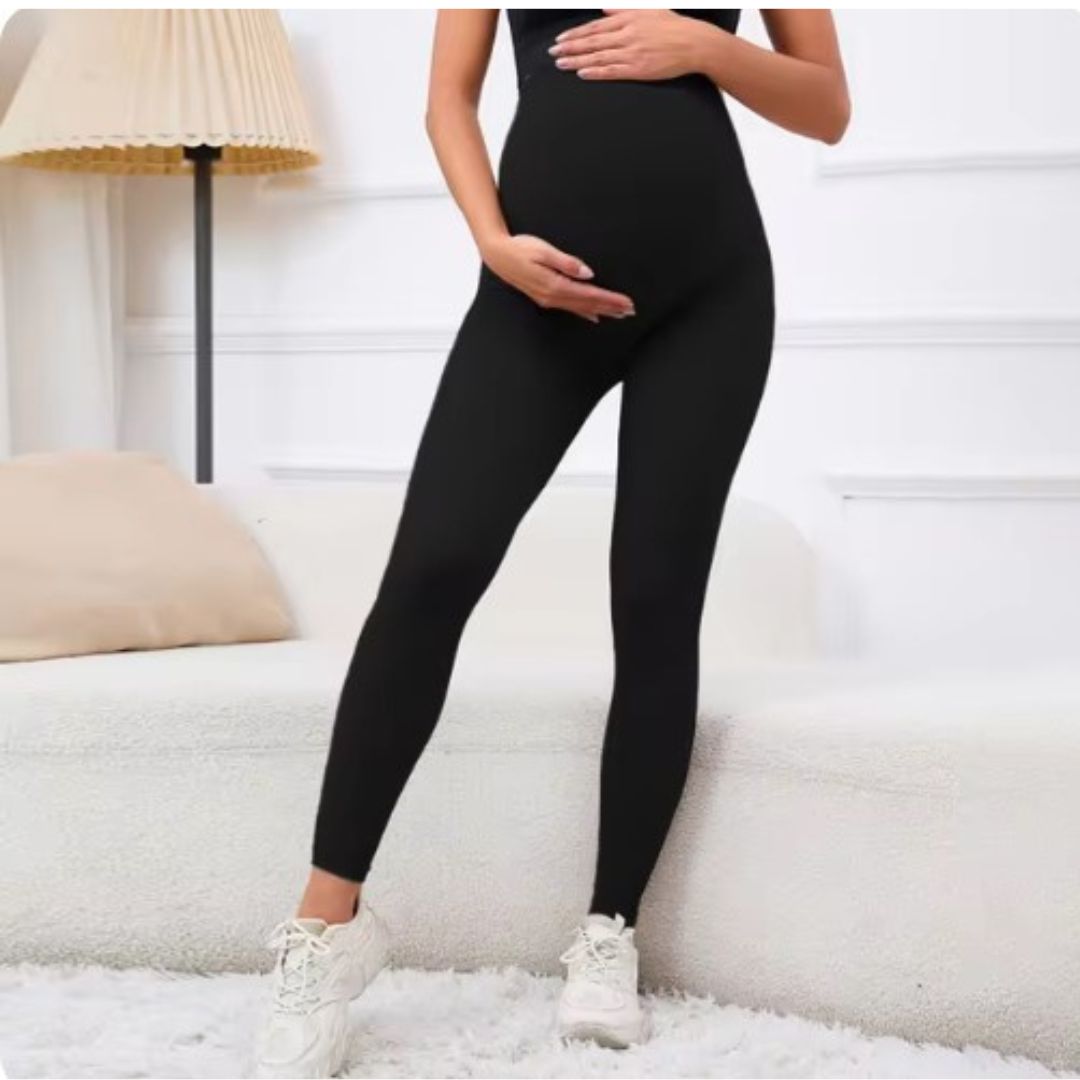 Comfortabele Bump Legging voor Zwangere Dames
