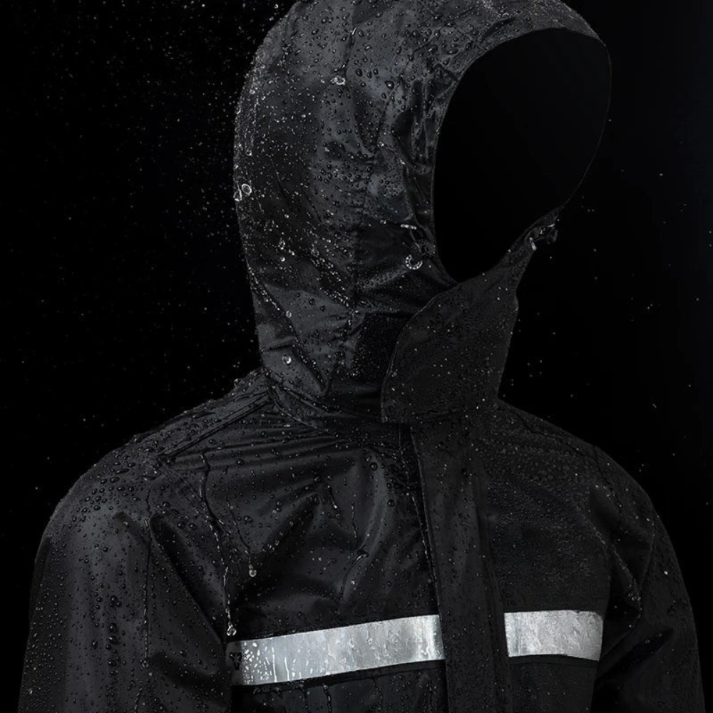Waterdicht Motorpak Unisex Regenjas met Kap