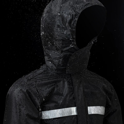 Waterdicht Motorpak Unisex Regenjas met Kap