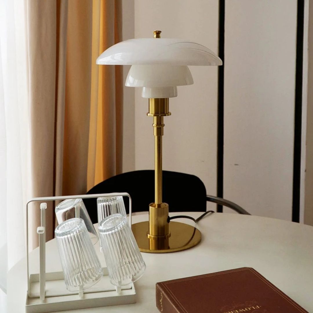 LED Tafellamp Glas Modern Scandinavisch Design