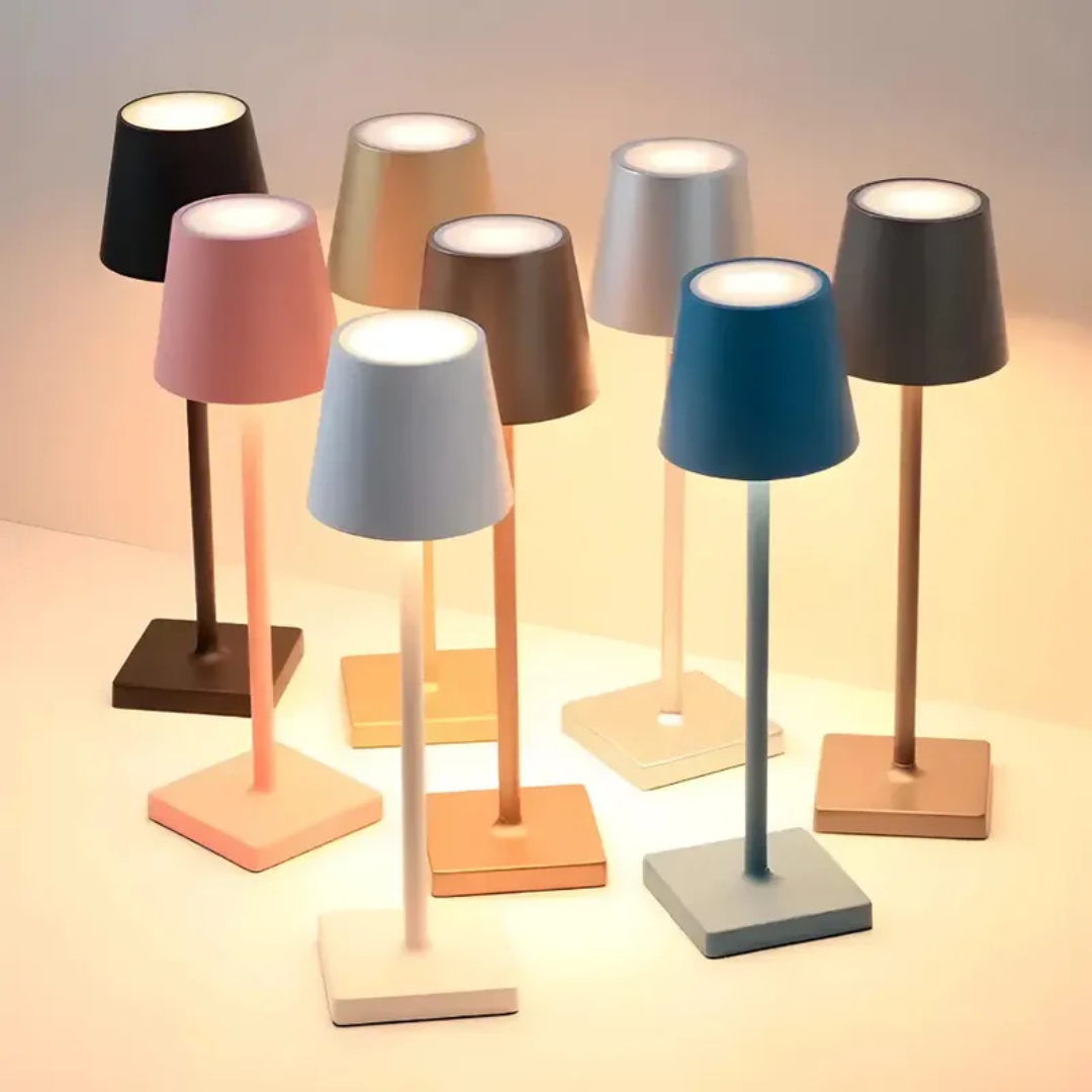 Draadloze LED Tafellamp Oplaadbaar Scandinavisch Design