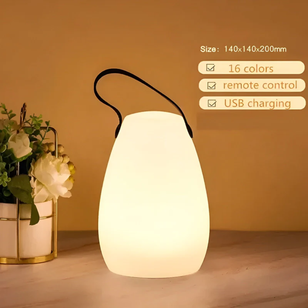 Draadloze Tafellamp Waterdicht met LED Verlichting