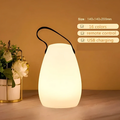 Draadloze Tafellamp Waterdicht met LED Verlichting