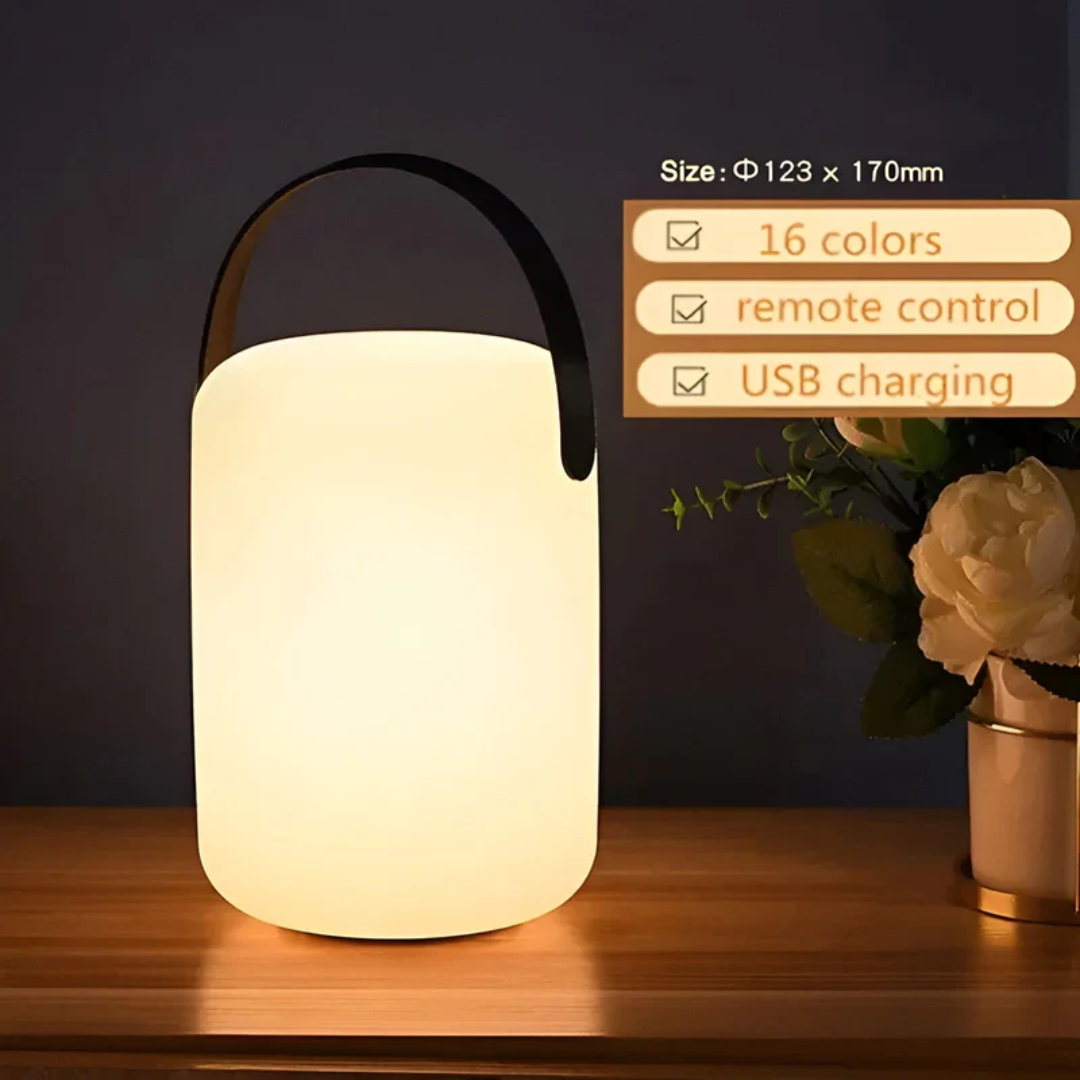 Draadloze Tafellamp Waterdicht met LED Verlichting