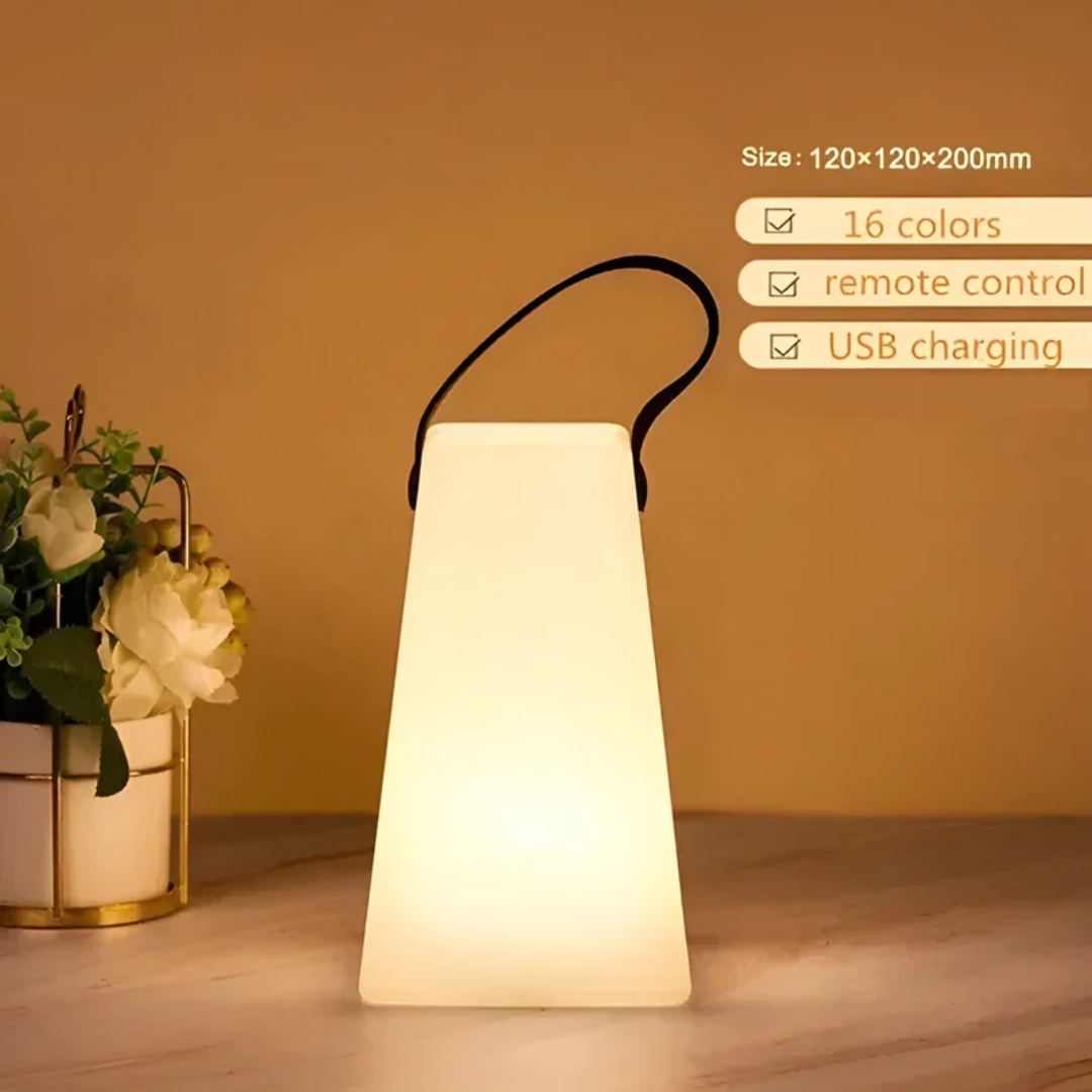 Draadloze Tafellamp Waterdicht met LED Verlichting
