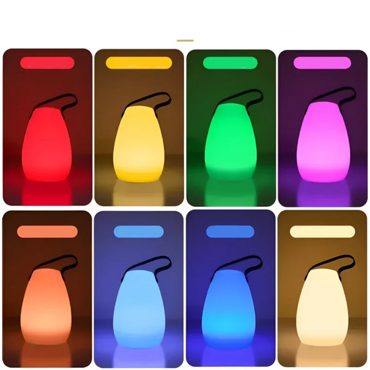 Draadloze Tafellamp Waterdicht met LED Verlichting - Velinix