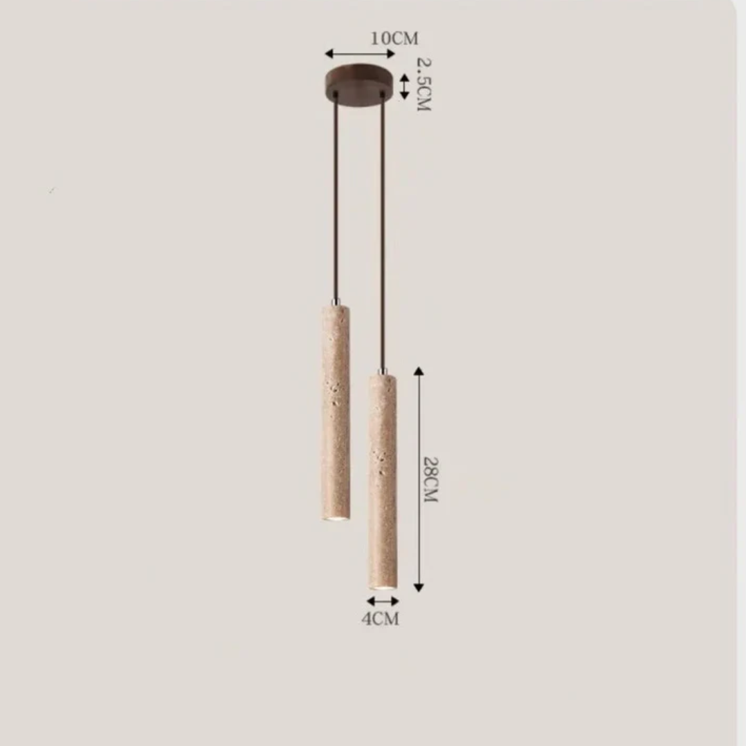 LED Kroonluchter Travertijn Modern Minimale Stijl