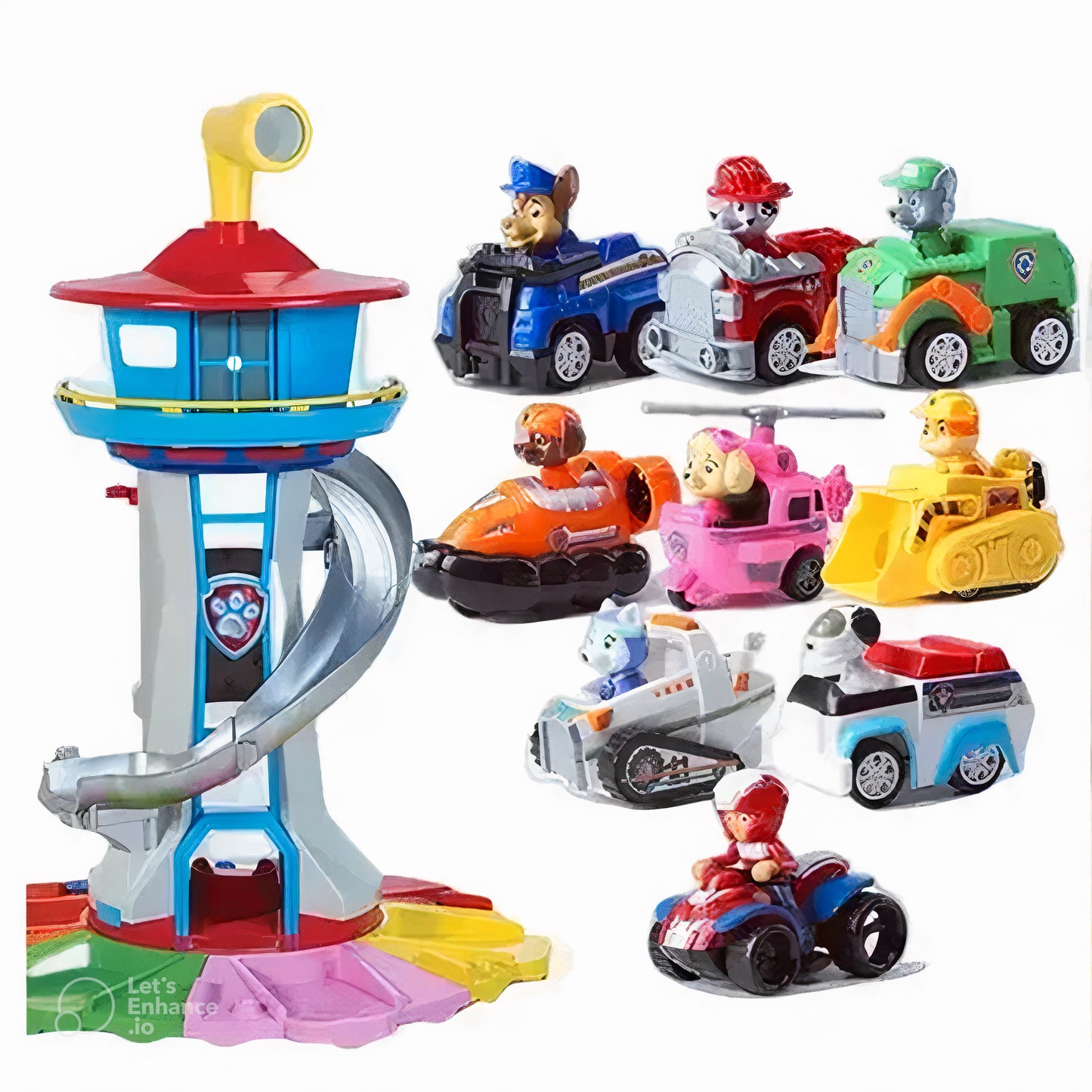 Kleurrijke Speeltoren Paw Patrol 52cm Hoog voor Kinderen