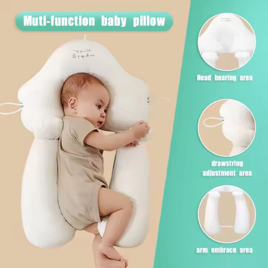 Baby Slaapkussen Ergonomisch voor Gezonde Slaap en Ondersteuning