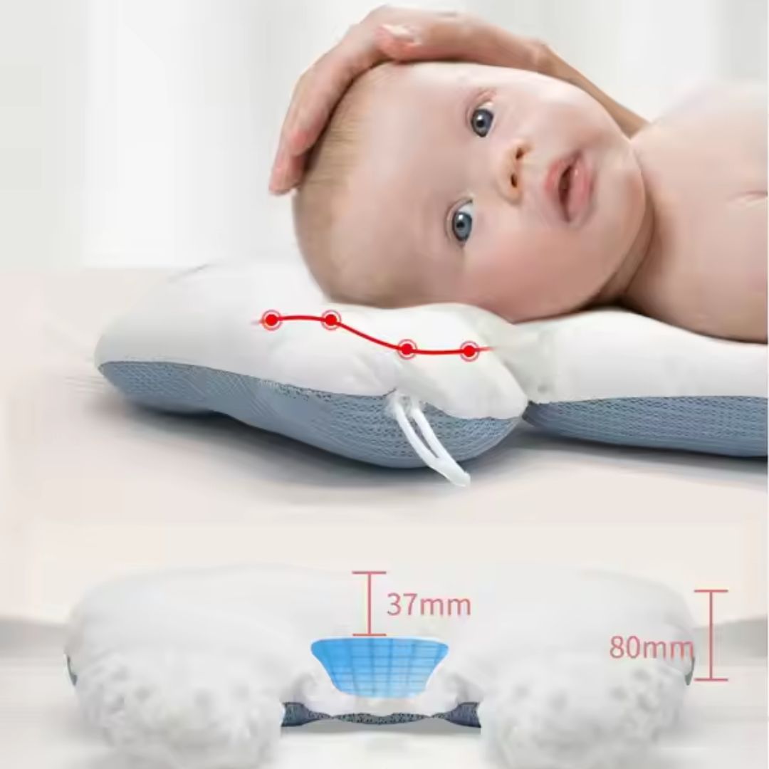 Baby Slaapkussen Ergonomisch voor Gezonde Slaap en Ondersteuning