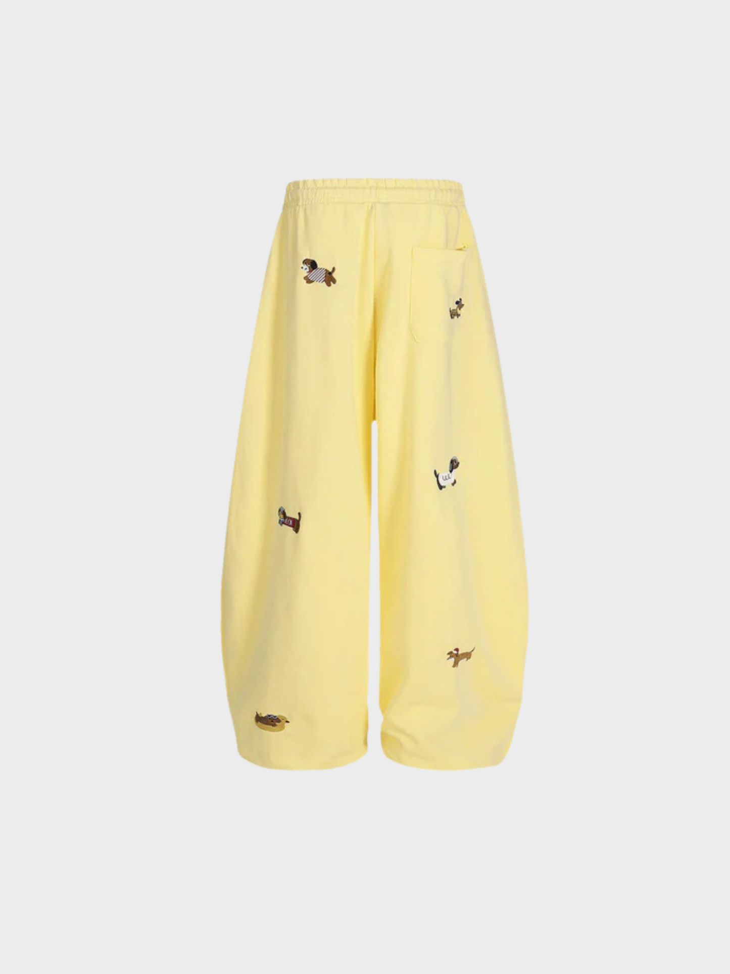 Sweatpants met Hondenprint – Zacht en Comfortabel met Relaxte Fit