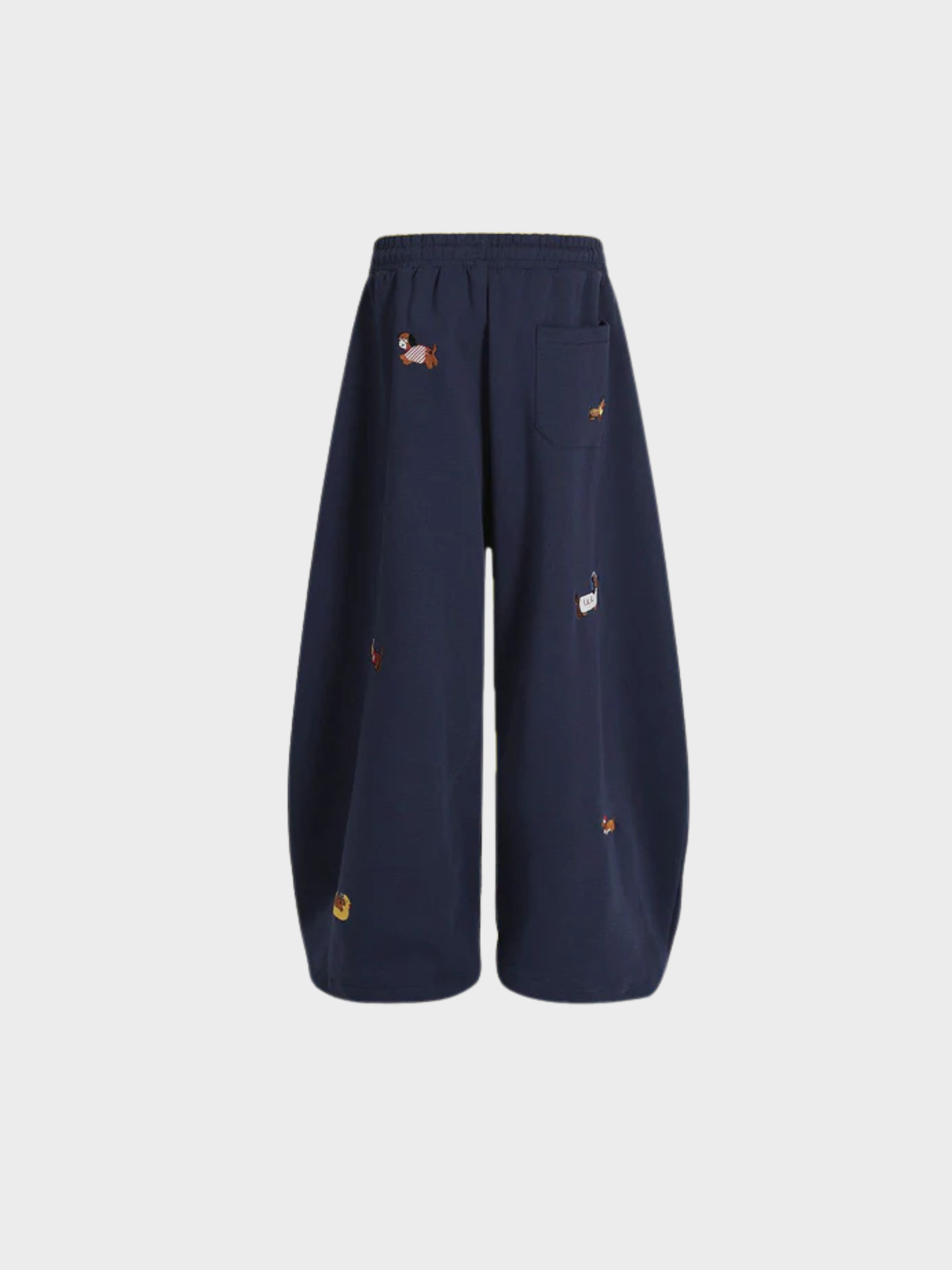 Sweatpants met Hondenprint – Zacht en Comfortabel met Relaxte Fit