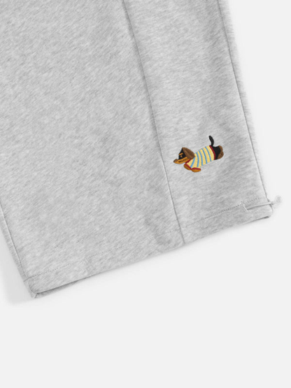Sweatpants met Hondenprint – Zacht en Comfortabel met Relaxte Fit