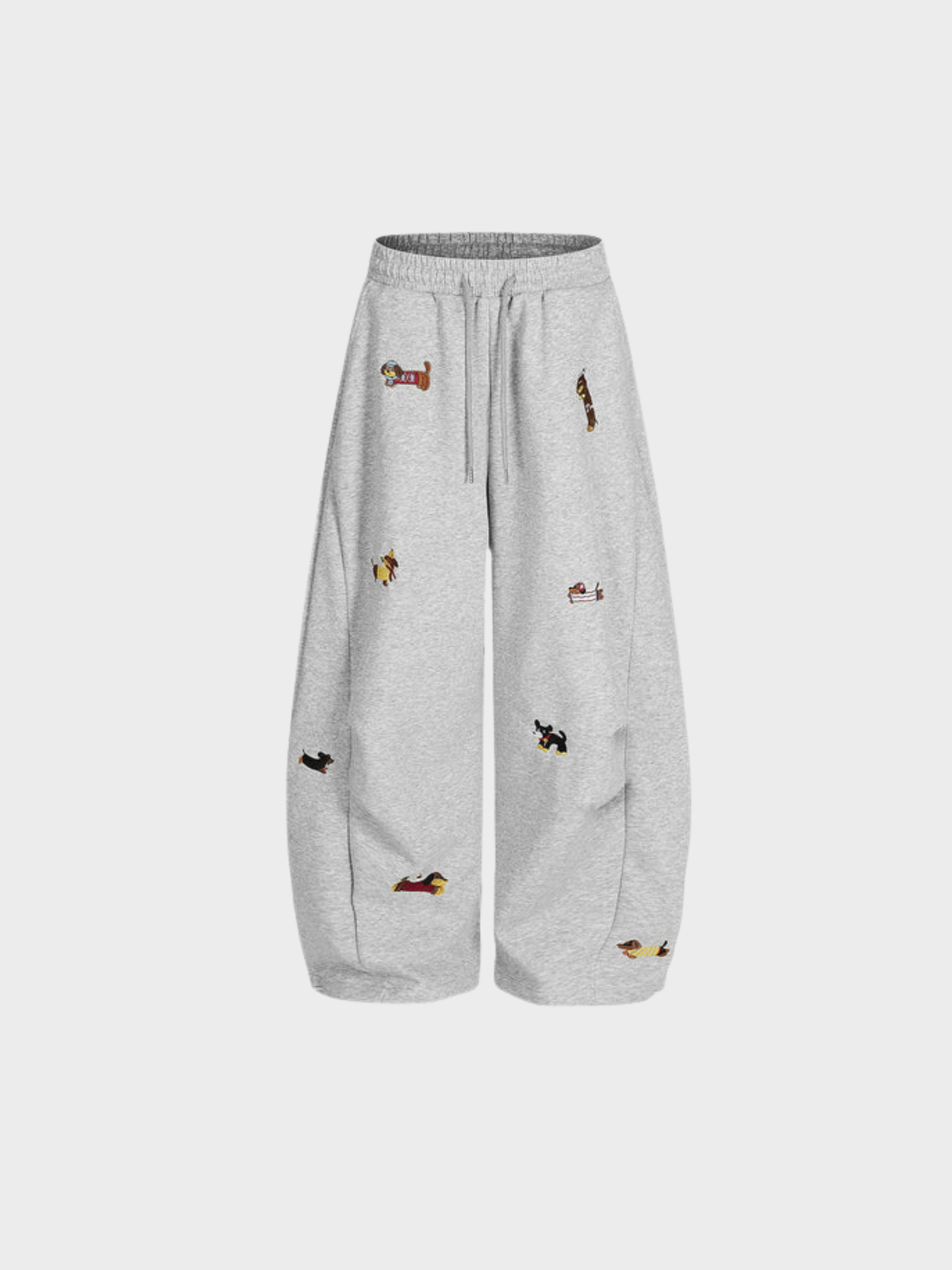 Sweatpants met Hondenprint – Zacht en Comfortabel met Relaxte Fit - Velinix