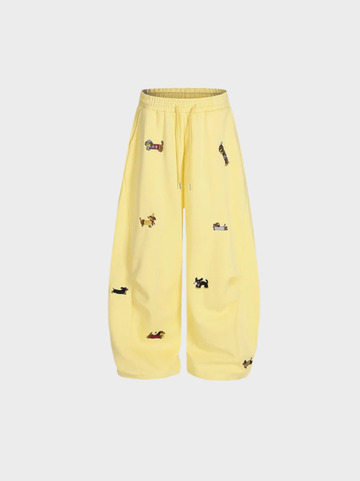 Sweatpants met Hondenprint – Zacht en Comfortabel met Relaxte Fit