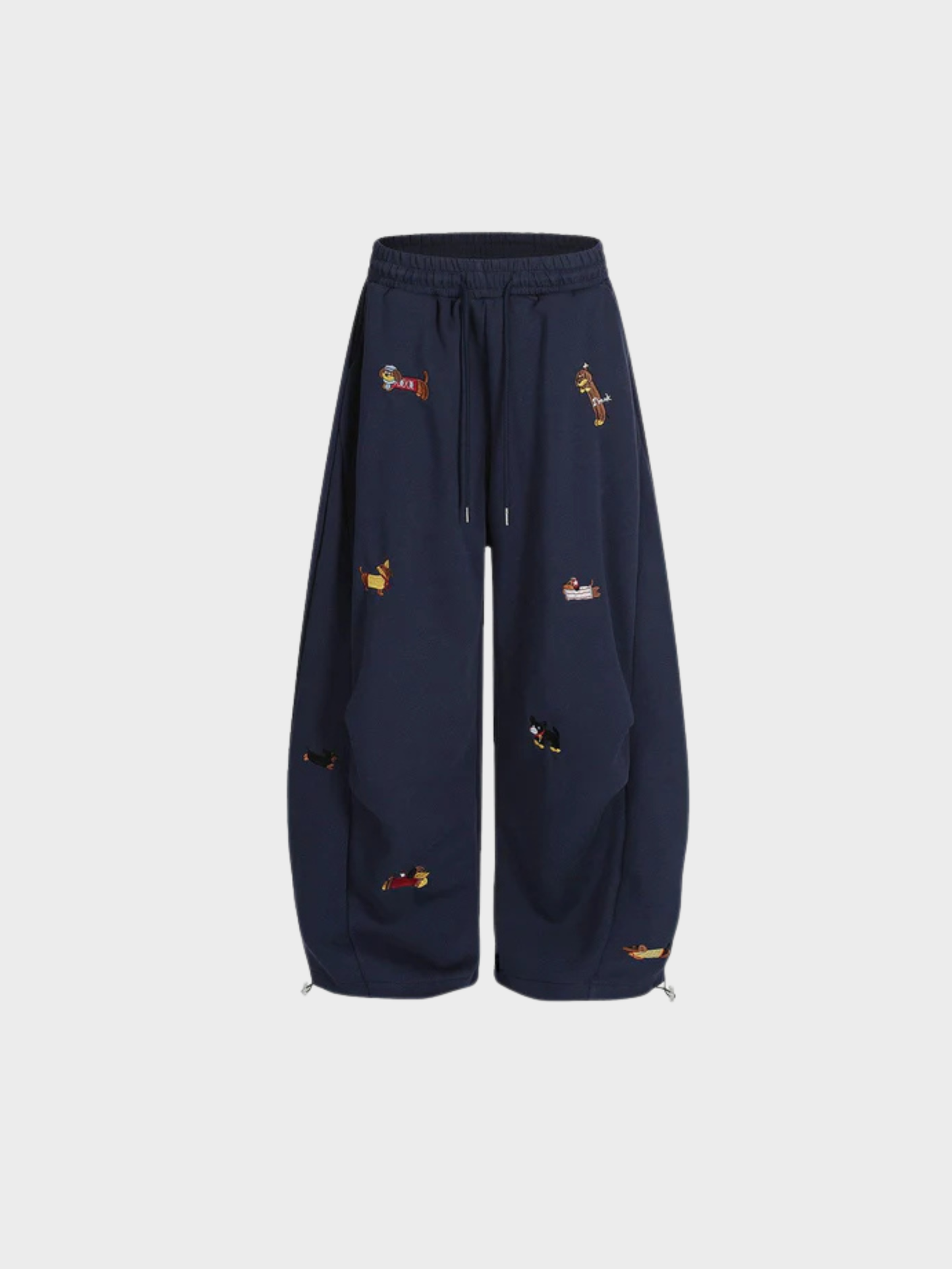 Sweatpants met Hondenprint – Zacht en Comfortabel met Relaxte Fit