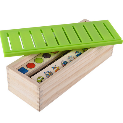 Houten Sorteringsdoos Montessori voor Kinderen Leer en Speel