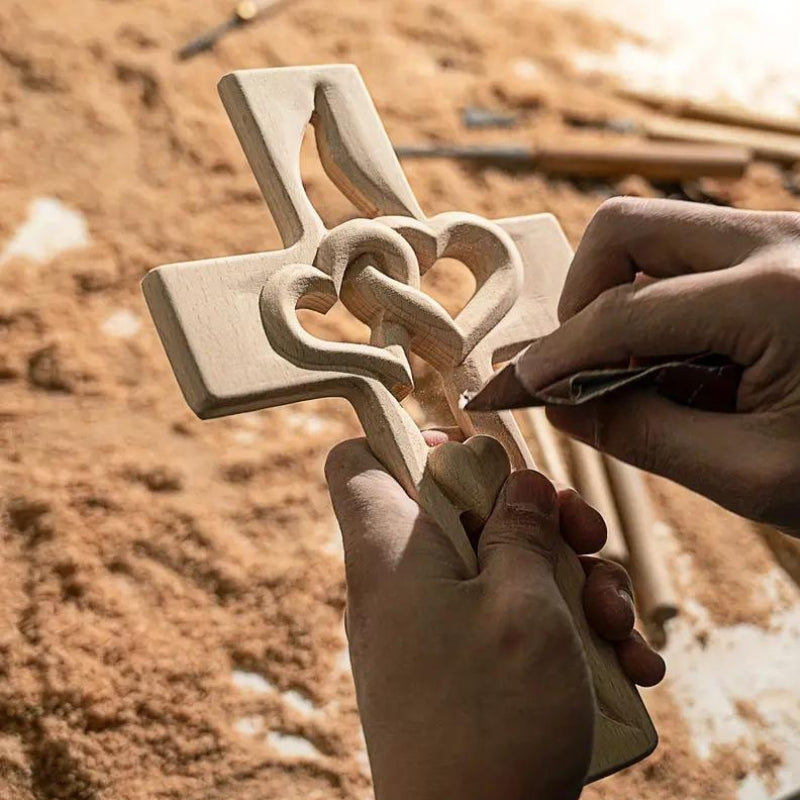 Houten Kruis Uniek Liefde en Spiritualiteit