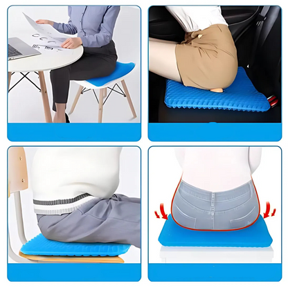 Ergonomisch Kussen LuxuraGel Honingraat voor Optimale Nachtrust
