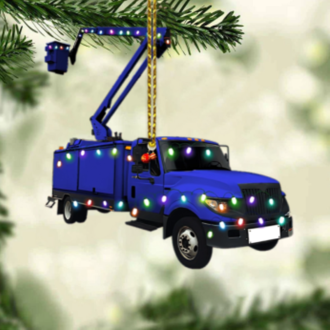 Kerstboom Auto Gepersonaliseerd Mini Truck