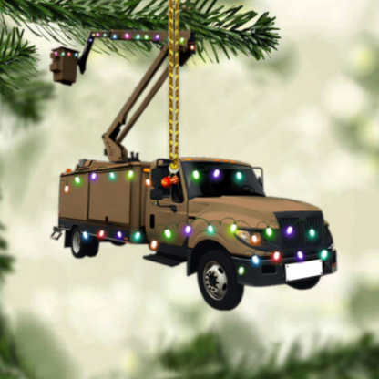 Kerstboom Auto Gepersonaliseerd Mini Truck