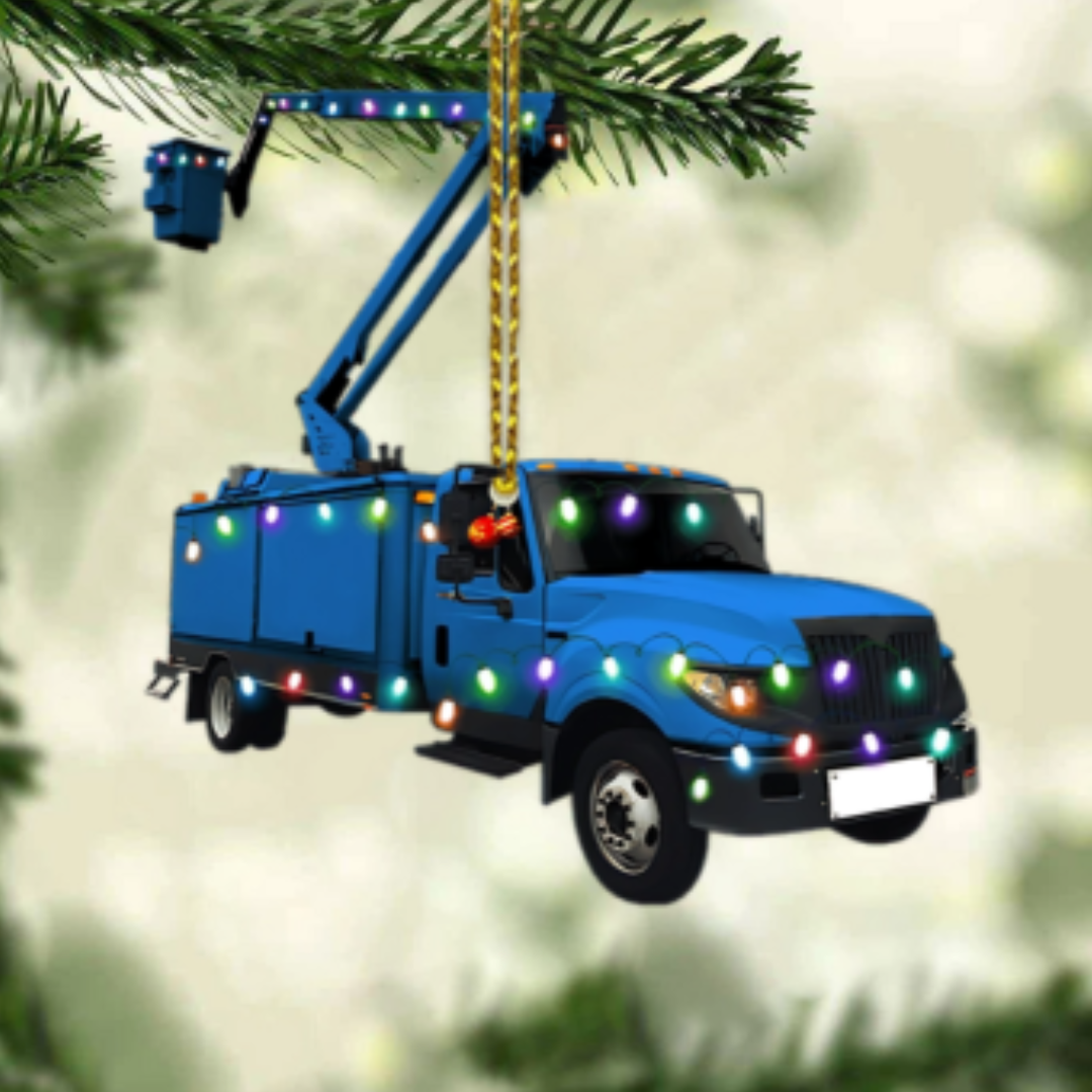 Kerstboom Auto Gepersonaliseerd Mini Truck