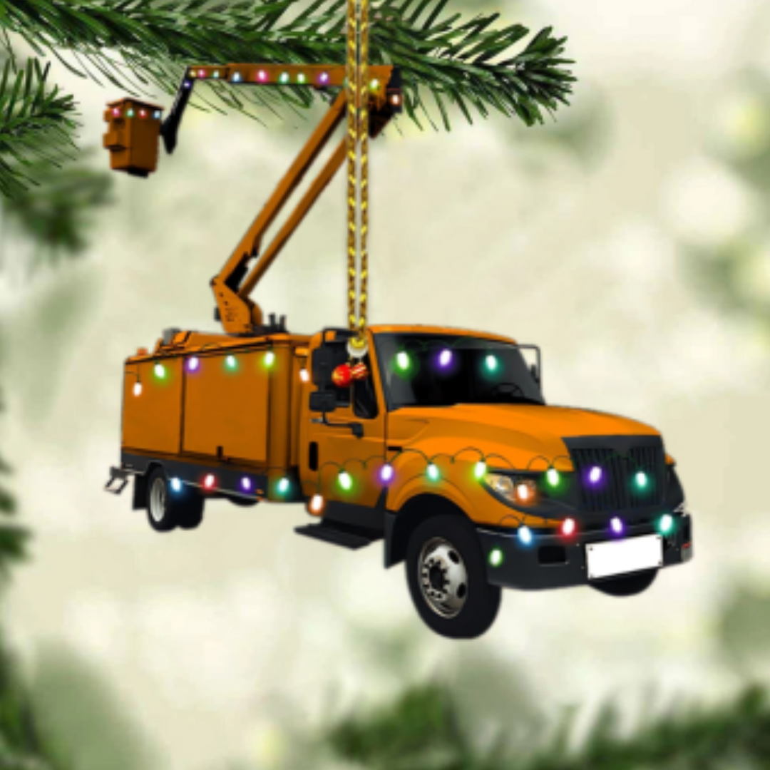 Kerstboom Auto Gepersonaliseerd Mini Truck
