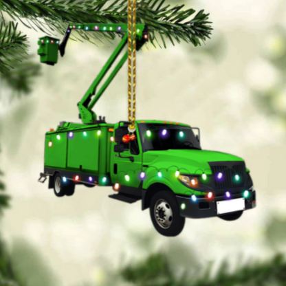 Kerstboom Auto Gepersonaliseerd Mini Truck