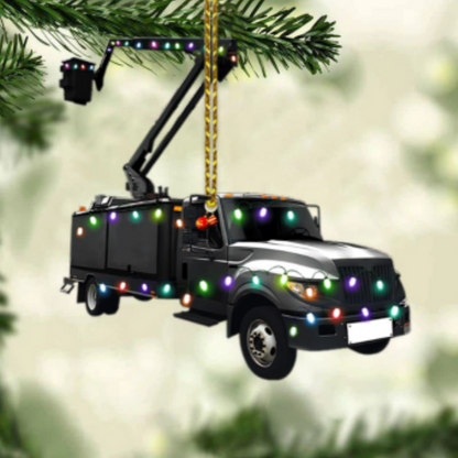 Kerstboom Auto Gepersonaliseerd Mini Truck