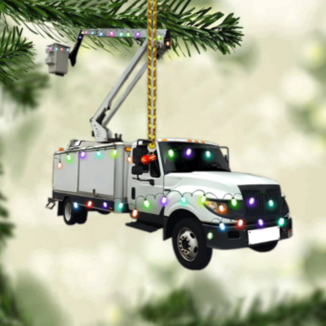 Kerstboom Auto Gepersonaliseerd Mini Truck