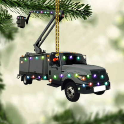 Kerstboom Auto Gepersonaliseerd Mini Truck