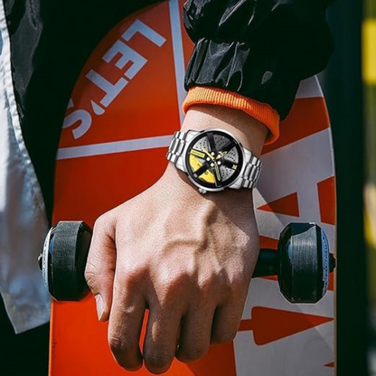 Automatische Herenhorloge Leren Band Elegant Mechanisch