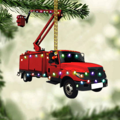 Kerstboom Auto Gepersonaliseerd Mini Truck