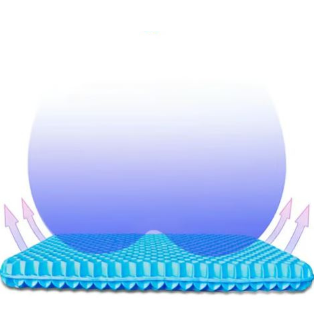 Ergonomisch Kussen LuxuraGel Honingraat voor Optimale Nachtrust