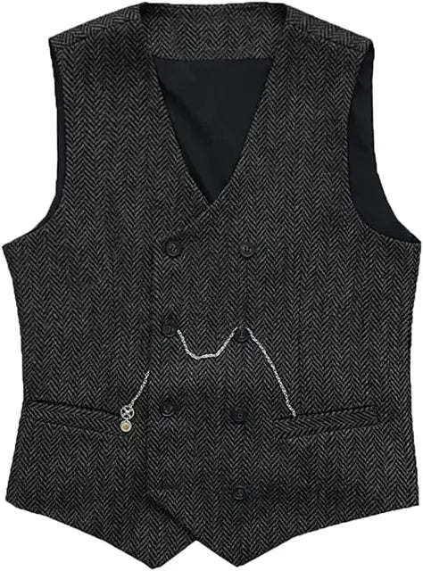Herengilet Dubbelzijdig Warm en Waterdicht