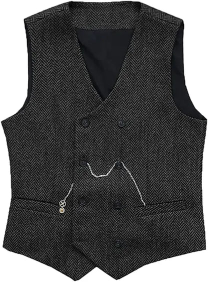 Herengilet Dubbelzijdig Warm en Waterdicht