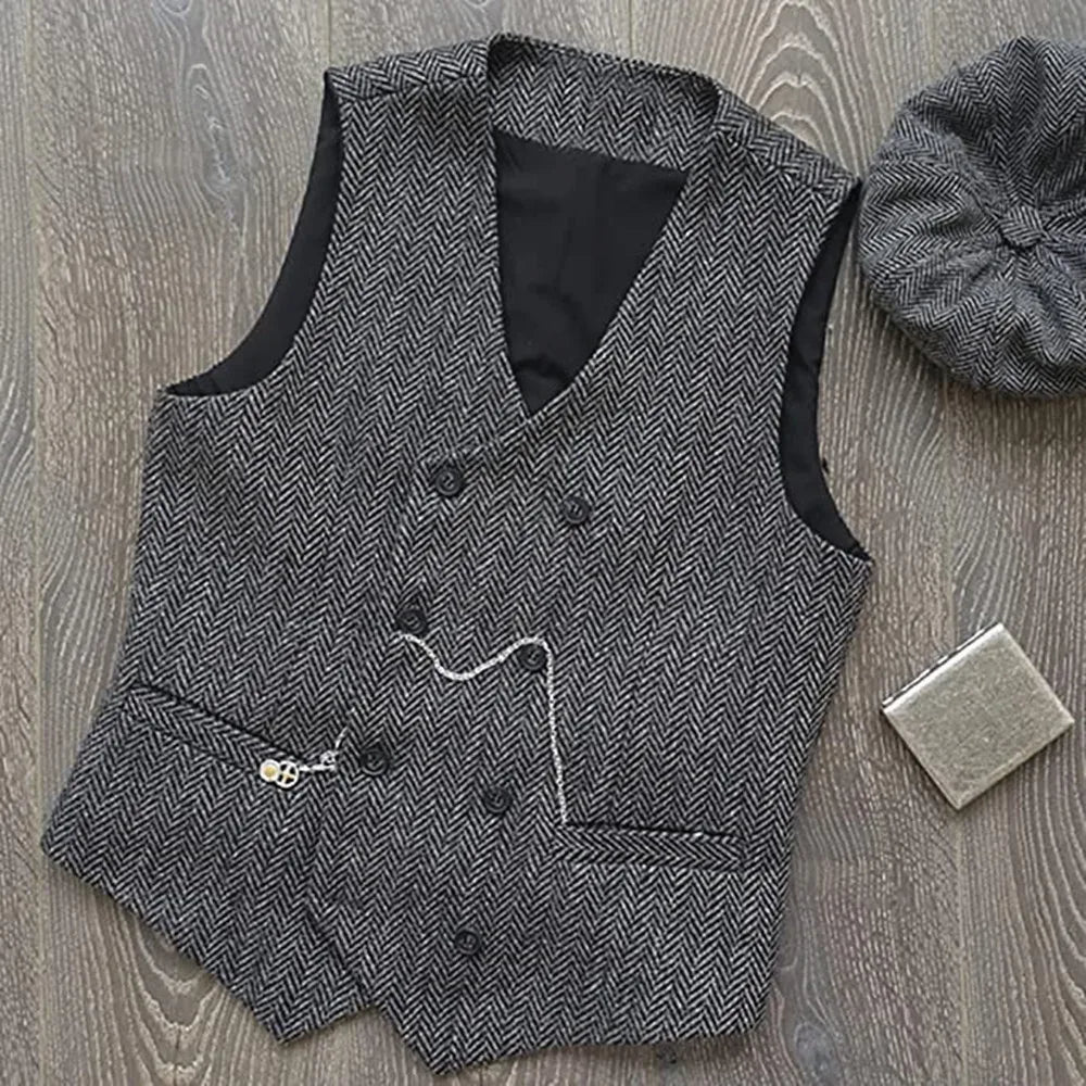 Herengilet Dubbelzijdig Warm en Waterdicht
