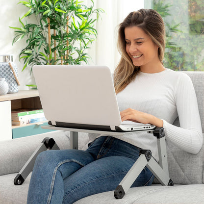 Laptopstandaard Verstelbaar voor Bed, Bank of Bureau - Velinix
