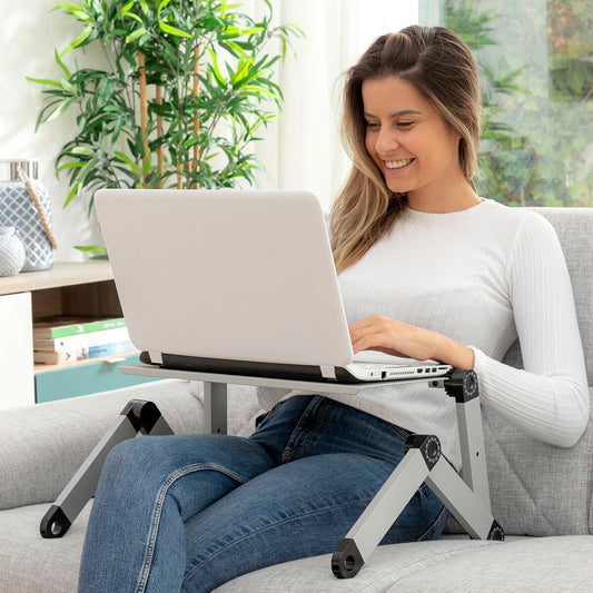 Laptopstandaard Verstelbaar voor Bed, Bank of Bureau - Velinix
