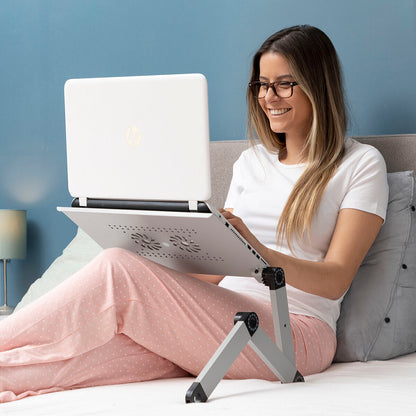 Laptopstandaard Verstelbaar voor Bed, Bank of Bureau