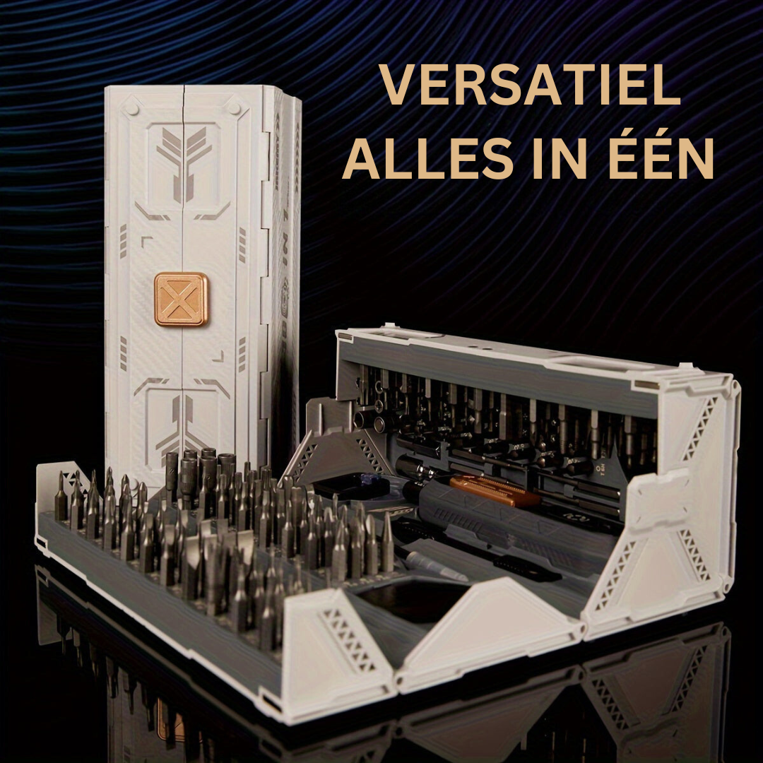 Schroevendraaierset 180-in-1 Multitool Set voor Doe-het-zelf - Velinix
