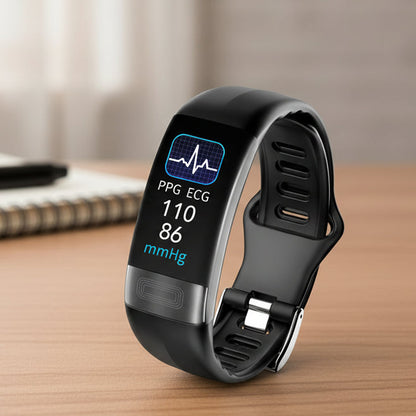 Smartwatch met EKG, Bloeddruk en Slaapmonitor - Velinix