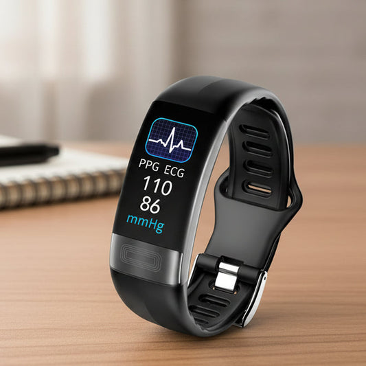 Smartwatch met EKG, Bloeddruk en Slaapmonitor - Velinix