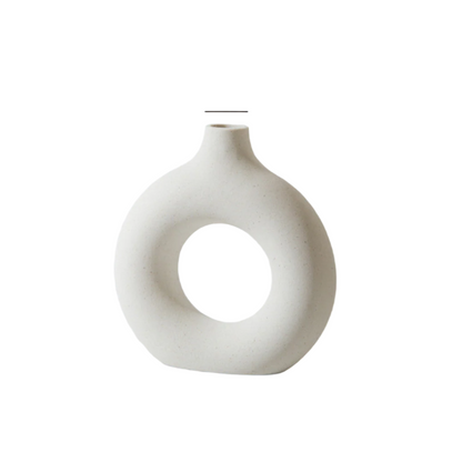 Keramische Bloemenvase Modern Mat Design Decoratief