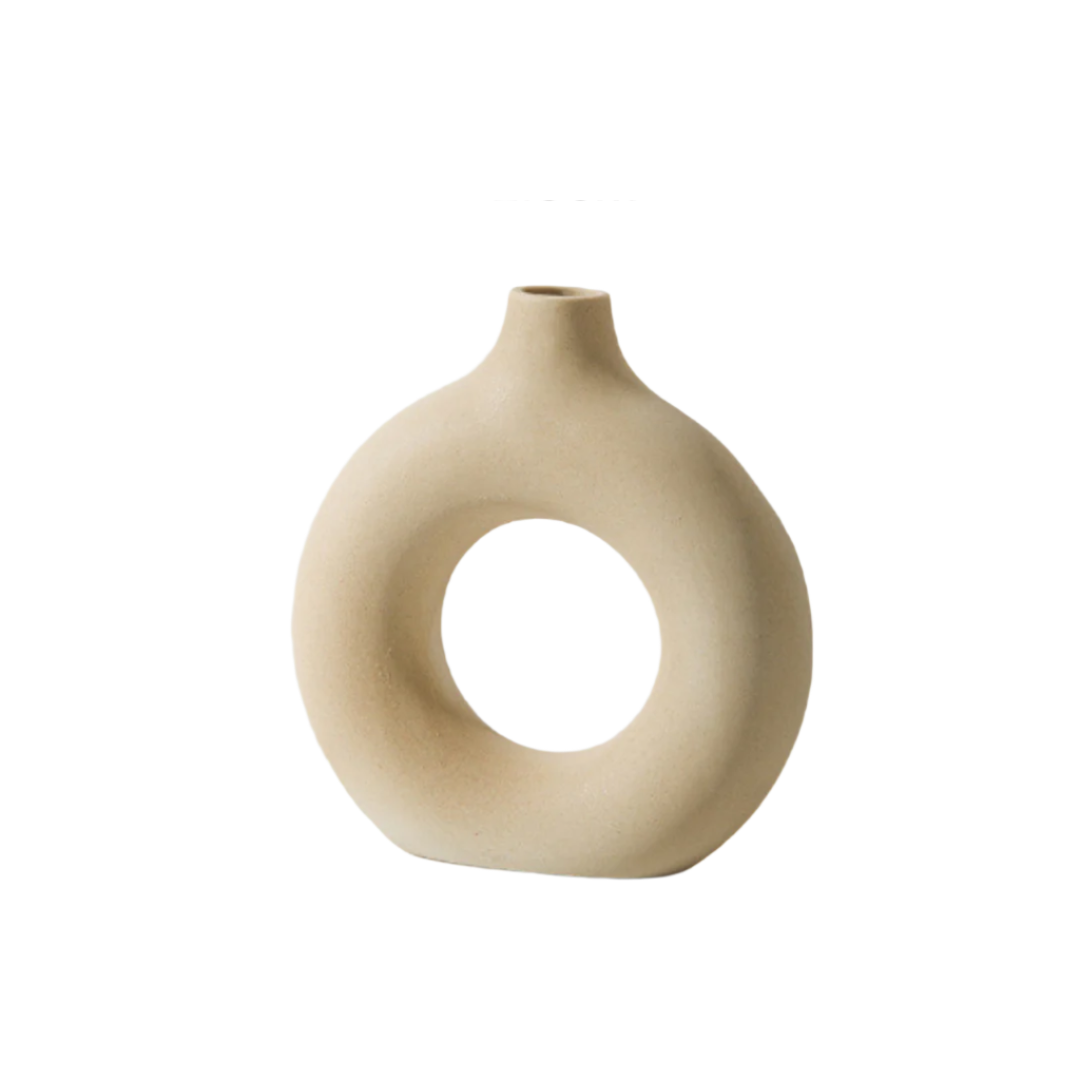 Keramische Bloemenvase Modern Mat Design Decoratief