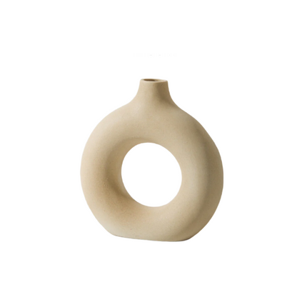 Keramische Bloemenvase Modern Mat Design Decoratief