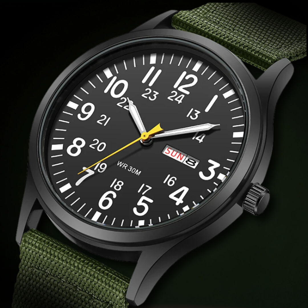 Heren Horloge Outdoor Waterdicht Roestvrij Staal Saffierglas